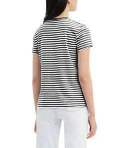 Levi's T-Shirt mit Batwing-Logo im gestreiften Look