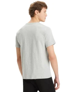 Levi's T-Shirt Original Hausmark in Hellgrau