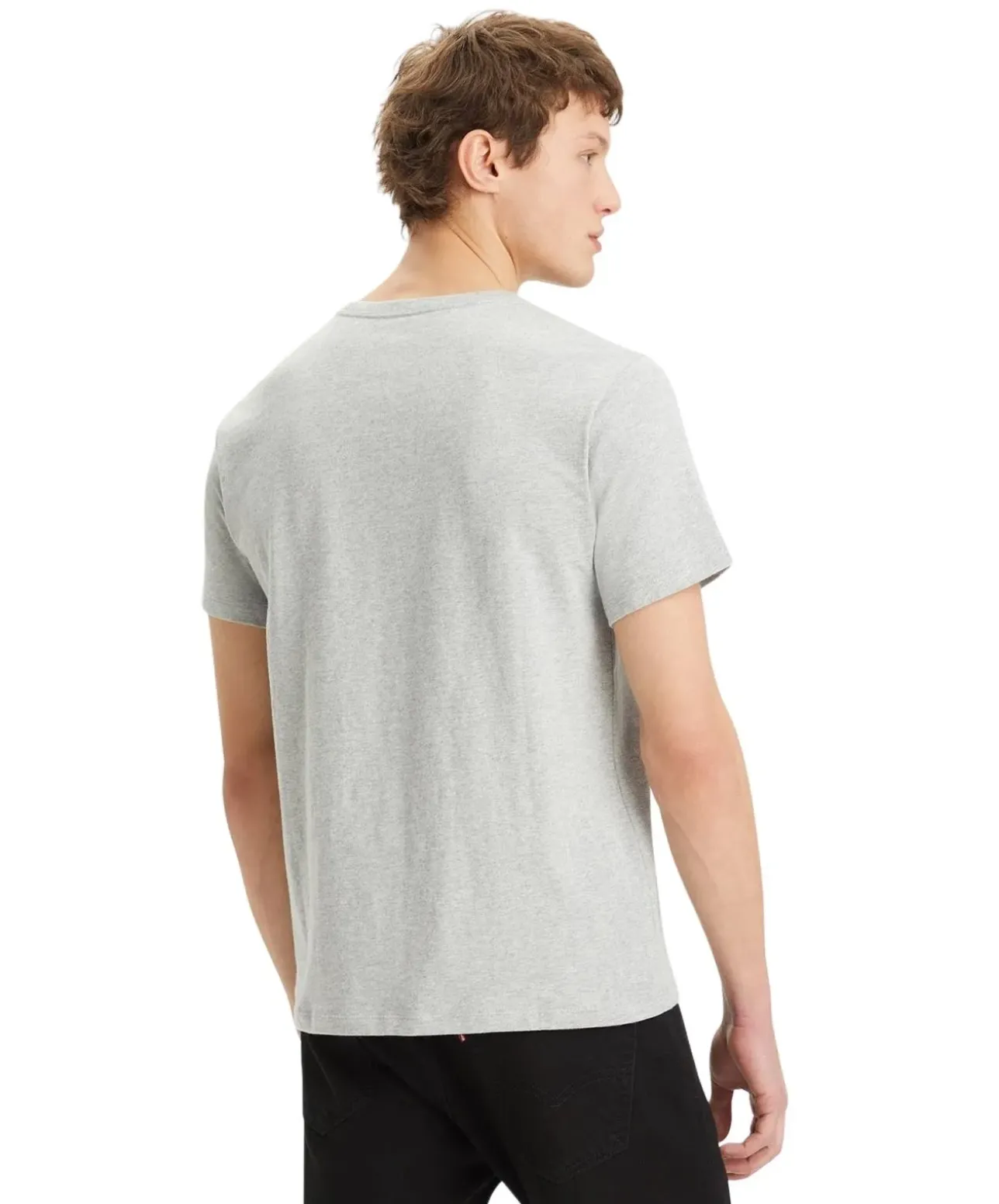 Levi's T-Shirt Original Hausmark in Hellgrau