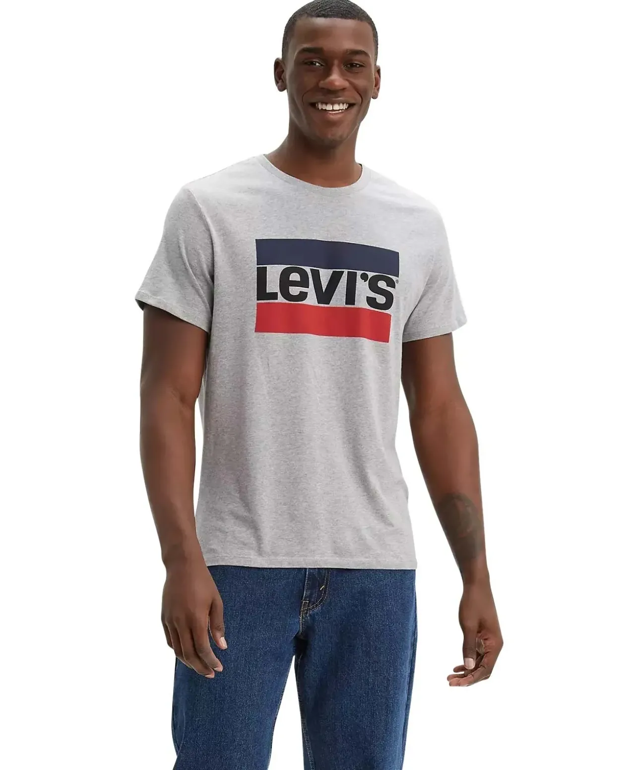 Levi's T-Shirt Sportswear Logo Tee in Grey