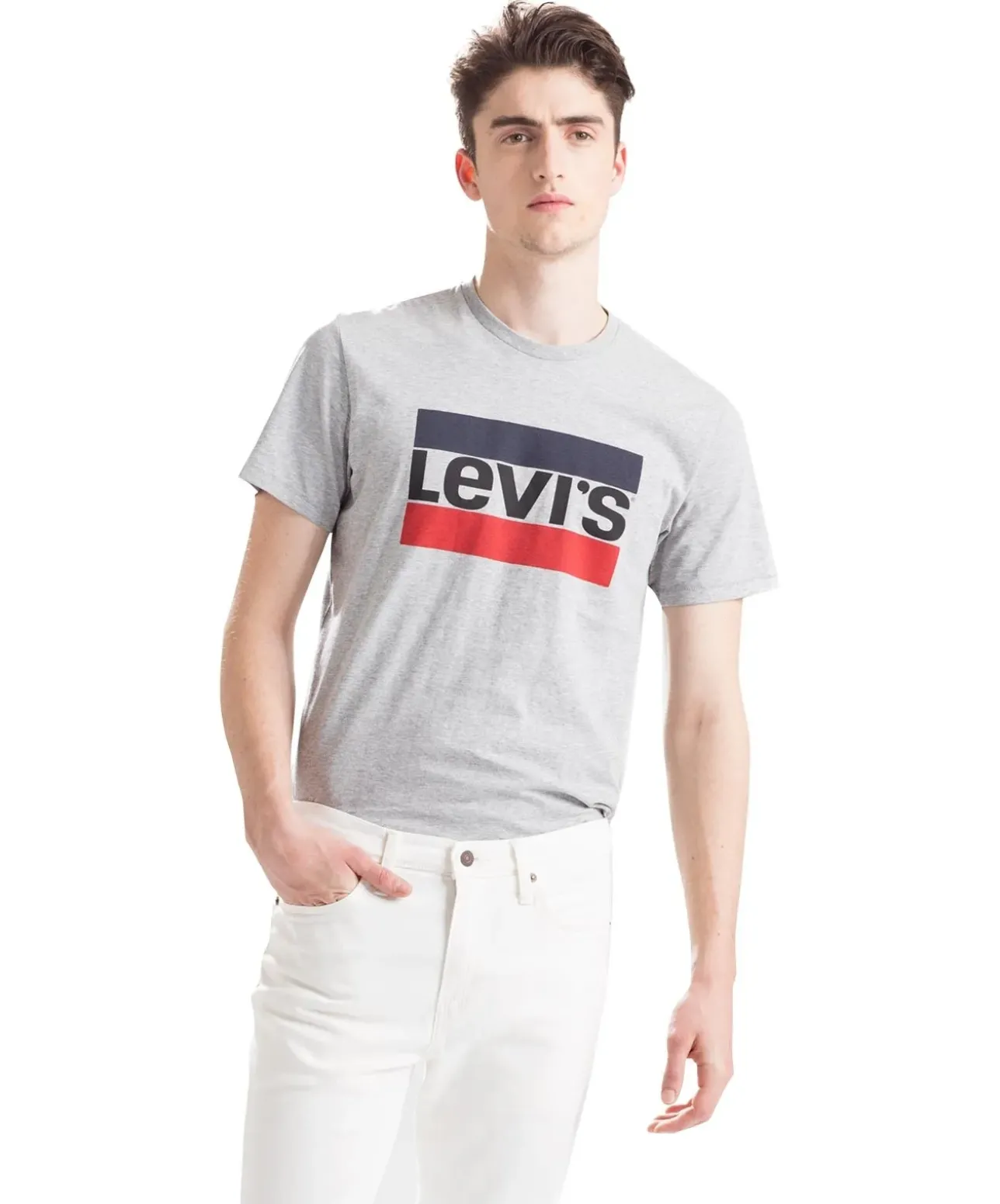 Levi's T-Shirt Sportswear Logo Tee in Grey