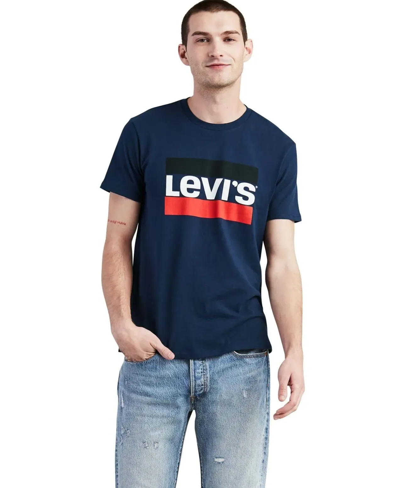 Levi's T-Shirt Sportswear Logo Tee 84 mit großem Logoprint
