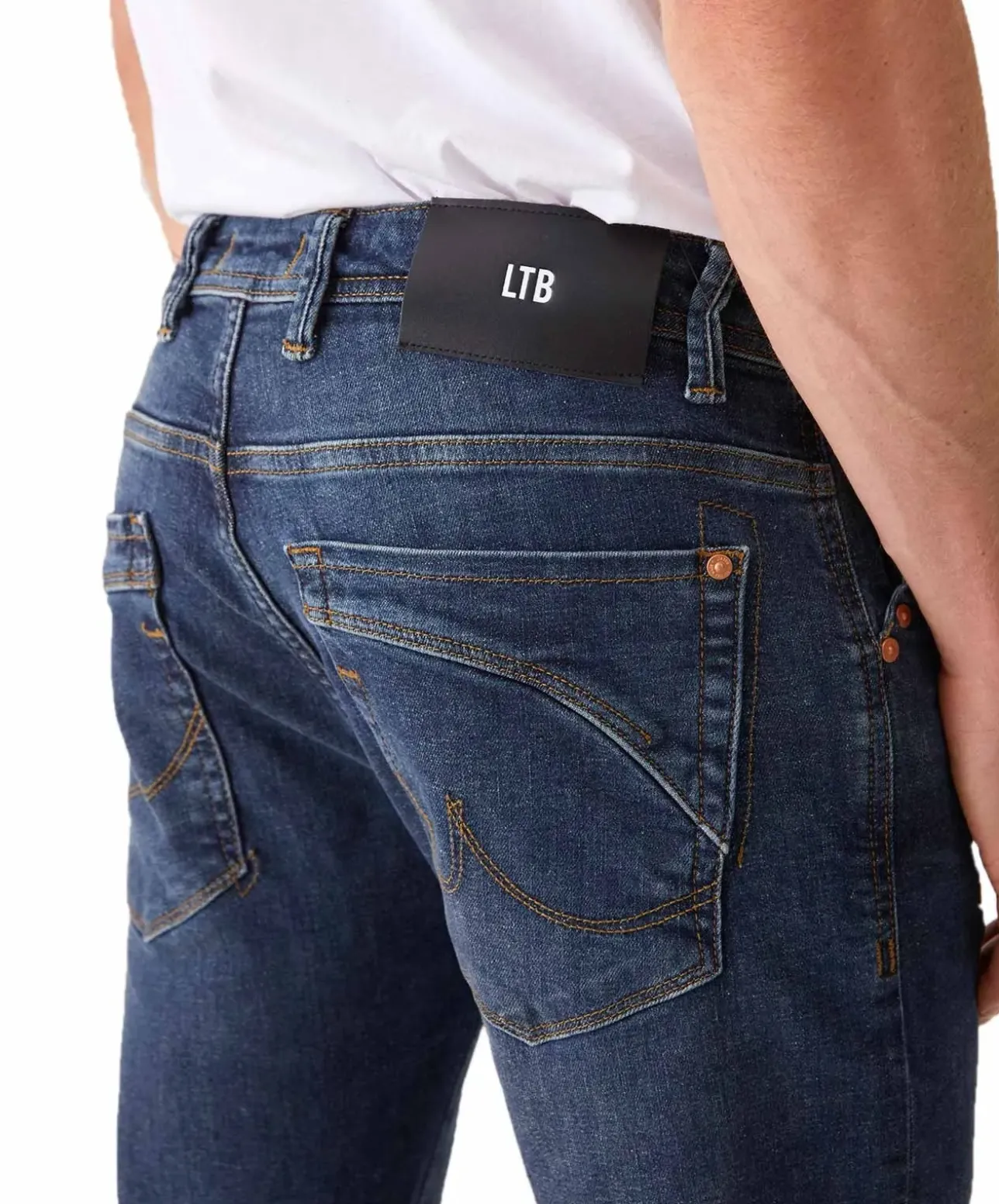 LTB Bootcut Jeans Roden in Dunkelblau