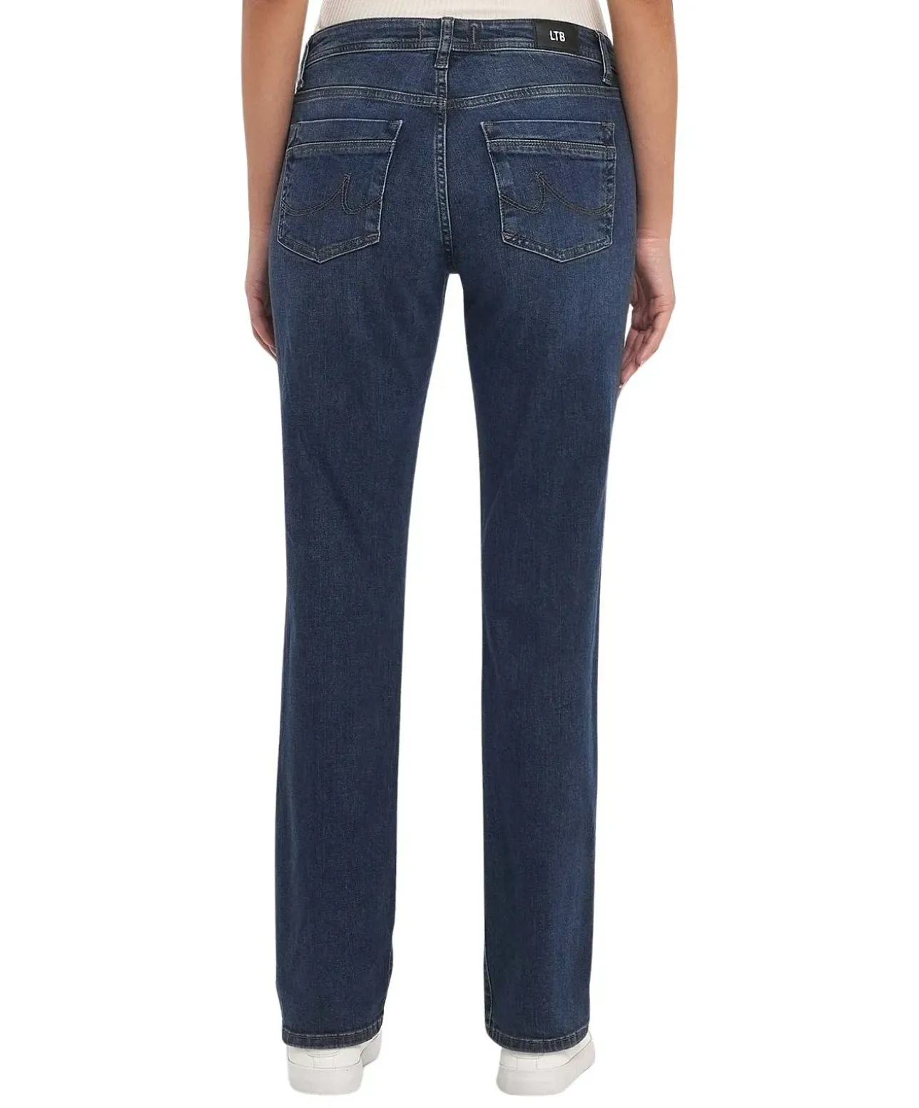 LTB Bootcut Jeans Vilma in dunkelblauer Waschung