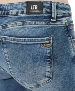 LTB Damen Jeans Nicole Skinny Fit in blauem Yule