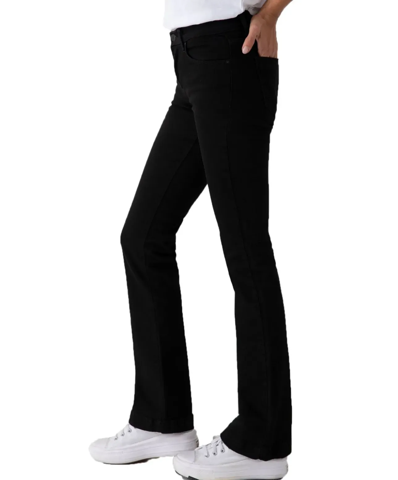 LTB Fallon Flared Jeans in Schwarz
