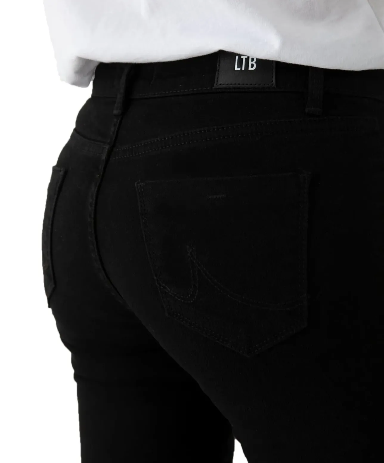 LTB Fallon Flared Jeans in Schwarz