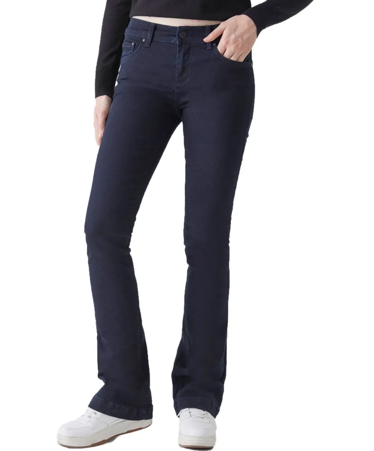 LTB Fallon Flared Jeans in dunkler Rinswash