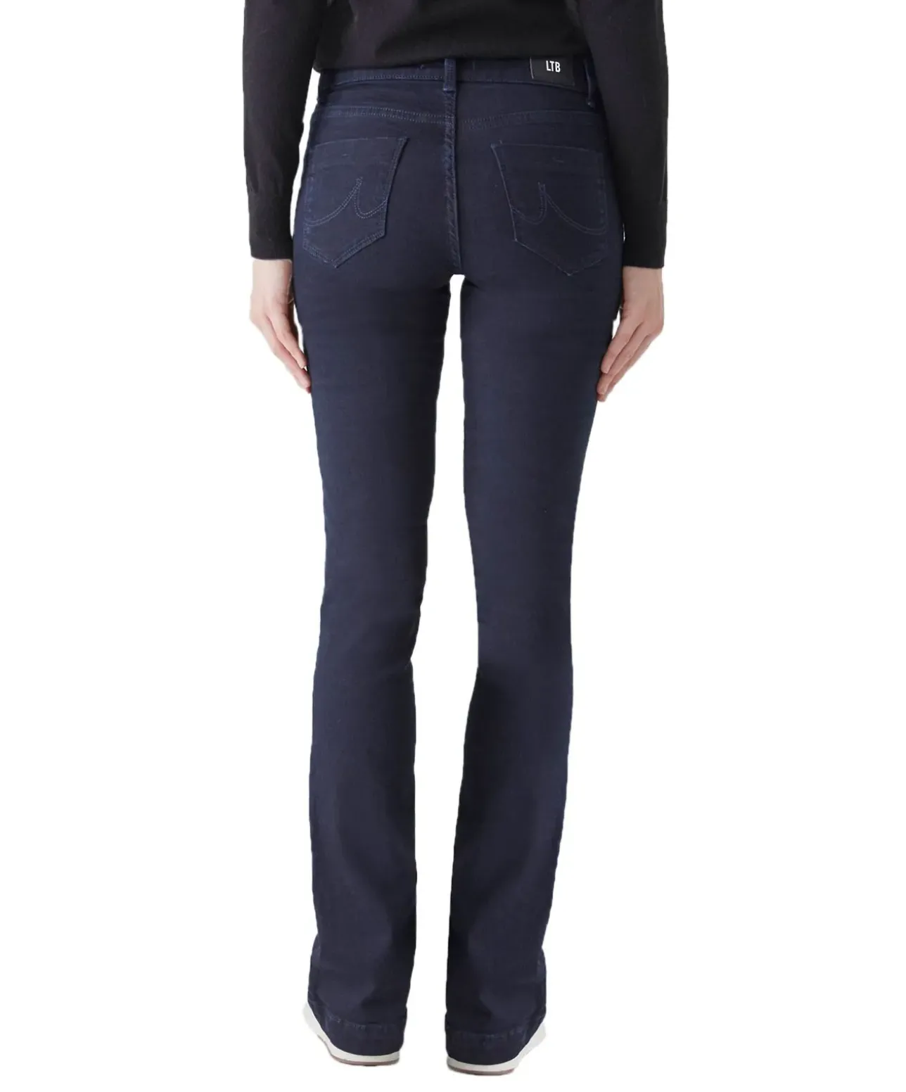 LTB Fallon Flared Jeans in dunkler Rinswash