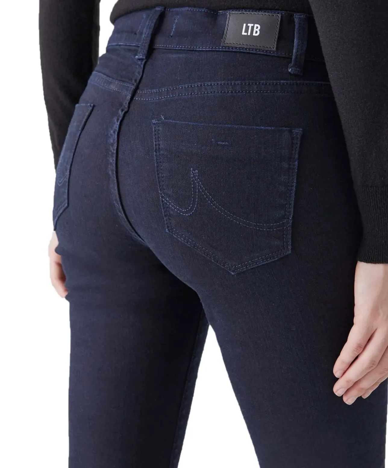 LTB Fallon Flared Jeans in dunkler Rinswash