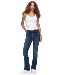 LTB Fallon Jeans in Dunkelblau mit mittelhohem Bund