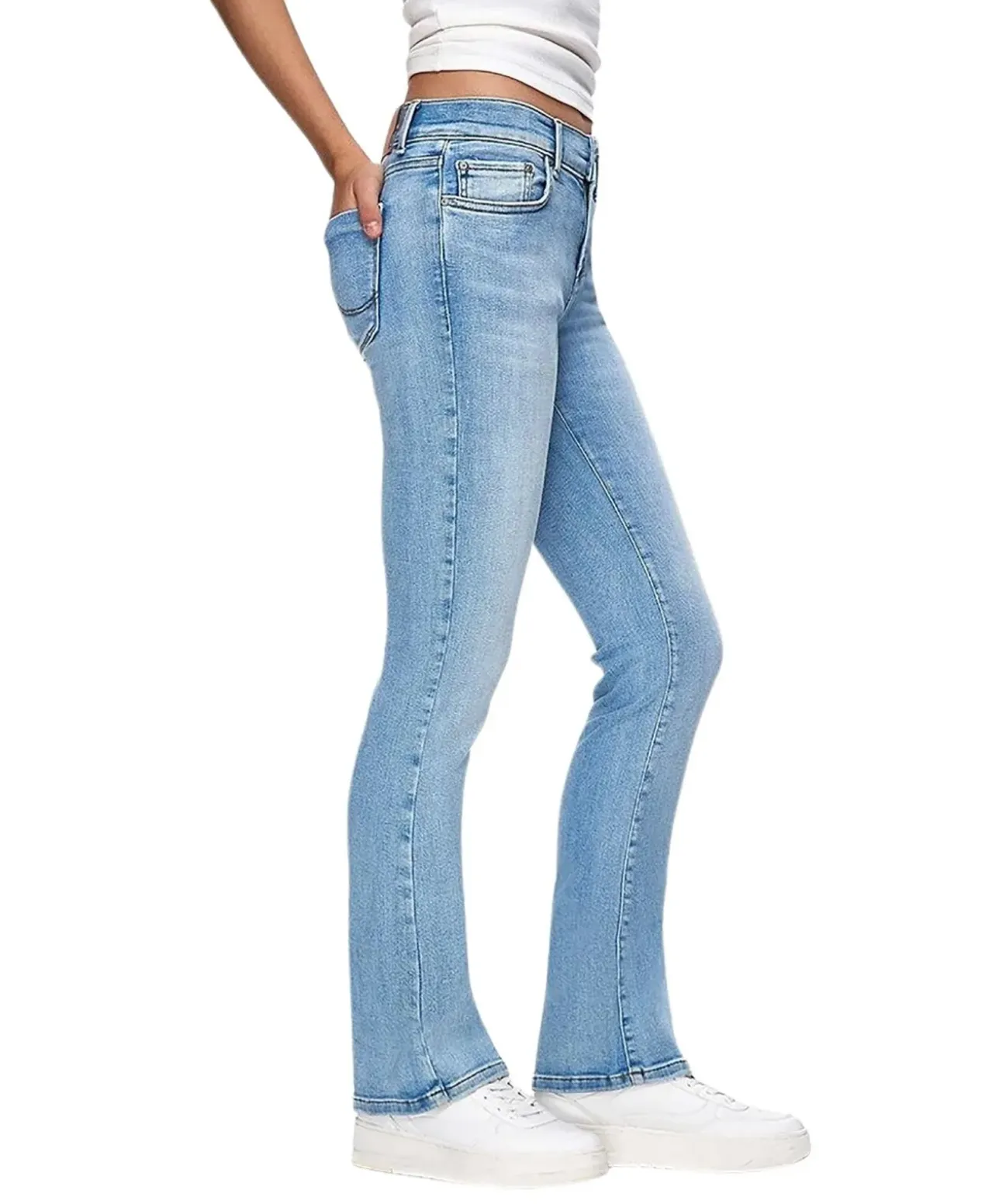 LTB Fallon Jeans in Hellblau mit mittelhohem Bund