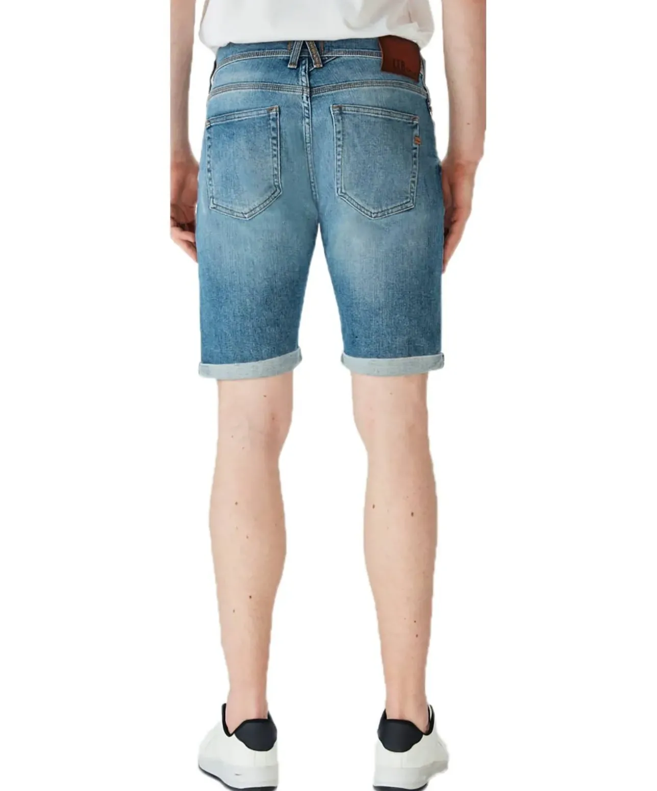 LTB Herren Jeansshorts Corvin in blauer Aiden Färbung