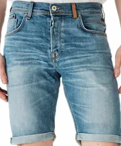 LTB Herren Jeansshorts Corvin in blauer Aiden Färbung