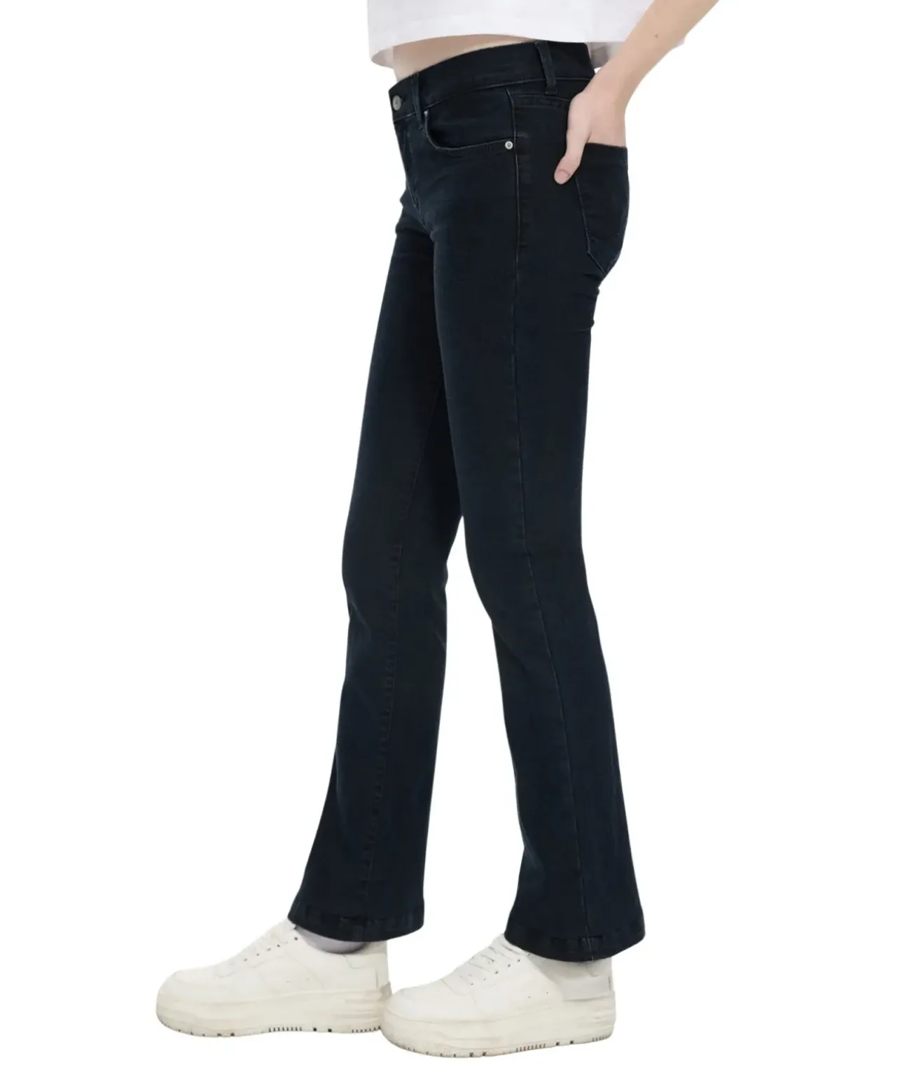 LTB Jeans Fallon in Dunkelblau mit Flared Leg