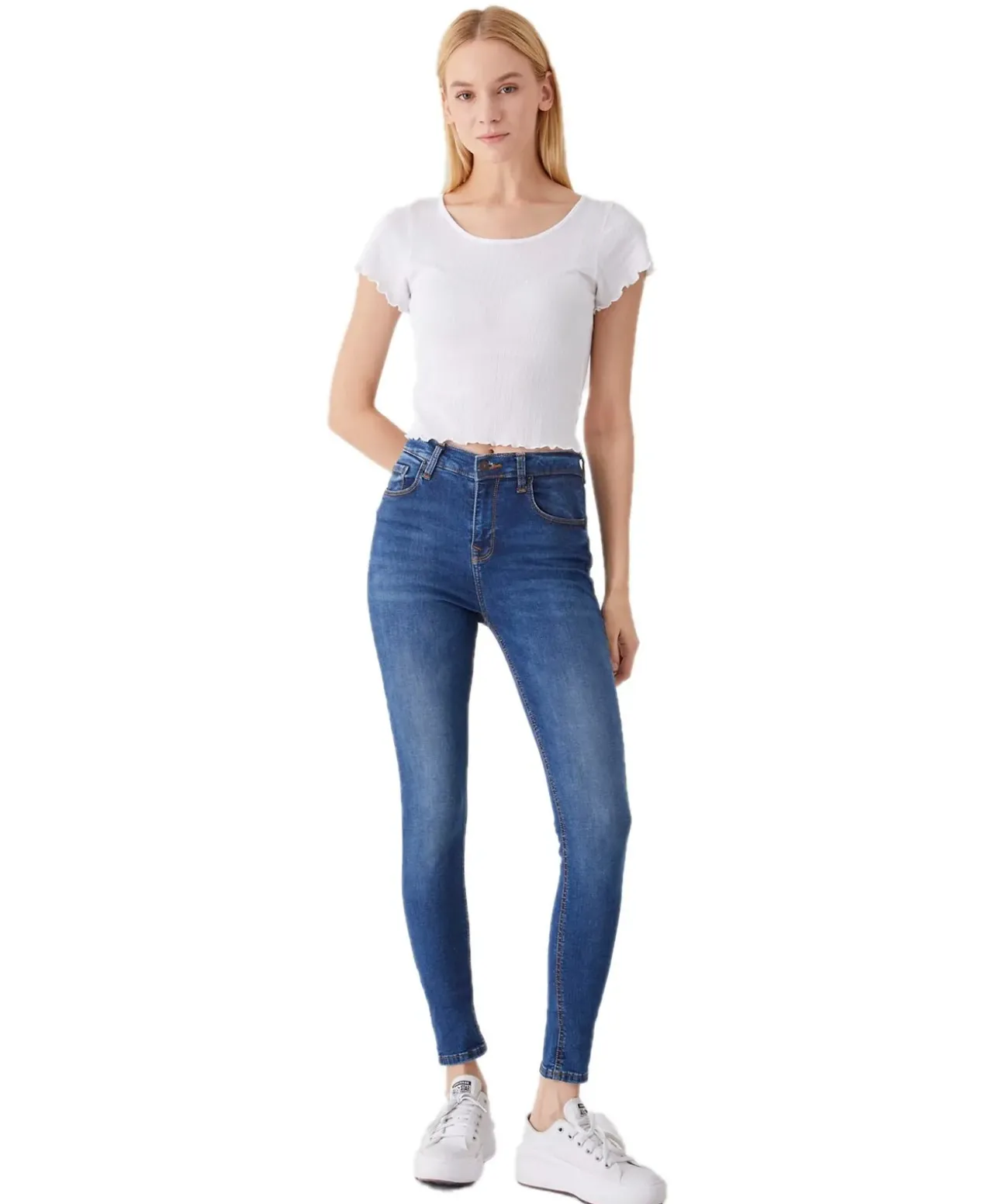 LTB Jeans Skinny fit Amy X mit High Waist in Ikeda