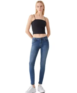 LTB Jeans Skinny Fit Nicole in Aviana Used-Waschung
