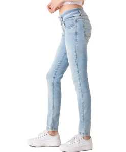 LTB Jeans Slim Fit Zena mit Doppelknopf in Hellblau