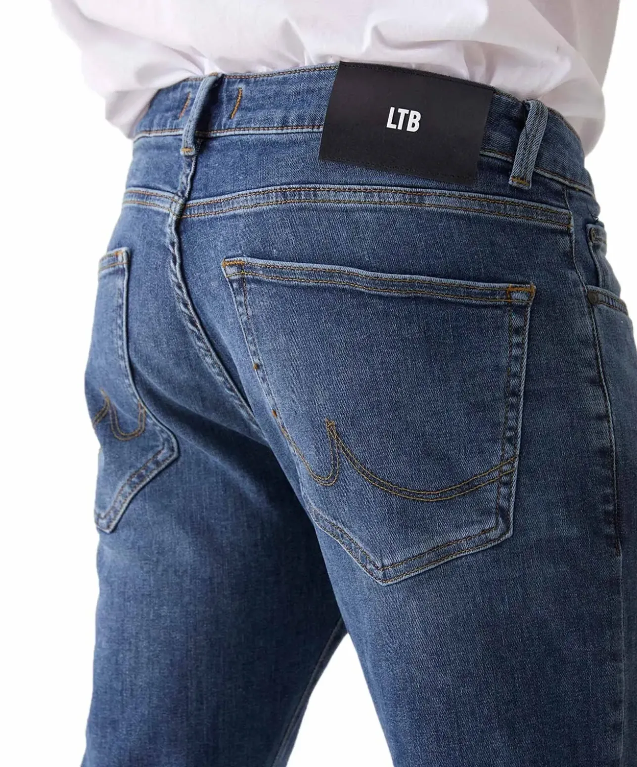LTB Jeans Straight Fit Hollywood Z in blauem Altair