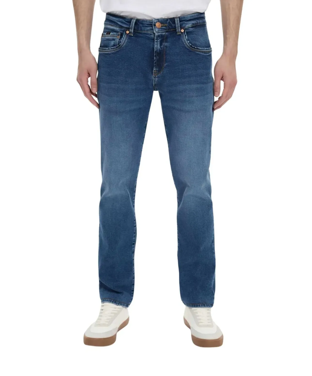 LTB Jeans Straight Fit Hollywood Z D in blauem Allon Safe