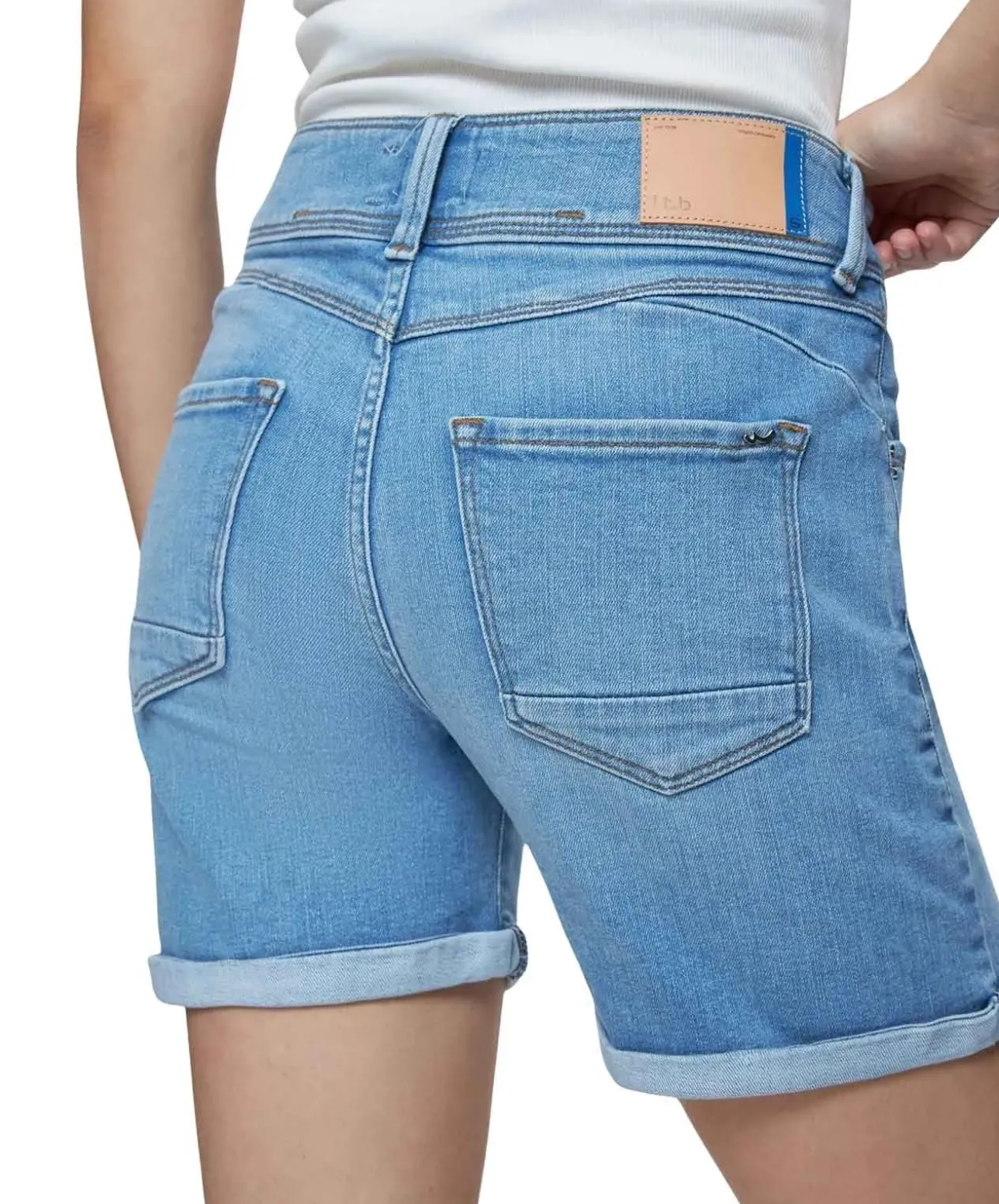 LTB Jeansshorts Rosina mit Comfort Fit in Hellblau