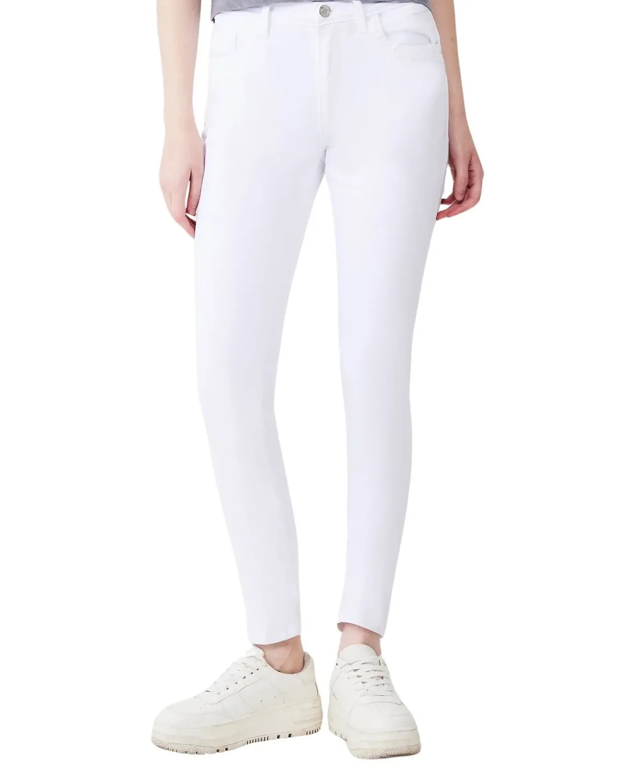 LTB Jonna B Skinny Jeans in Weiß mit hohem Bund