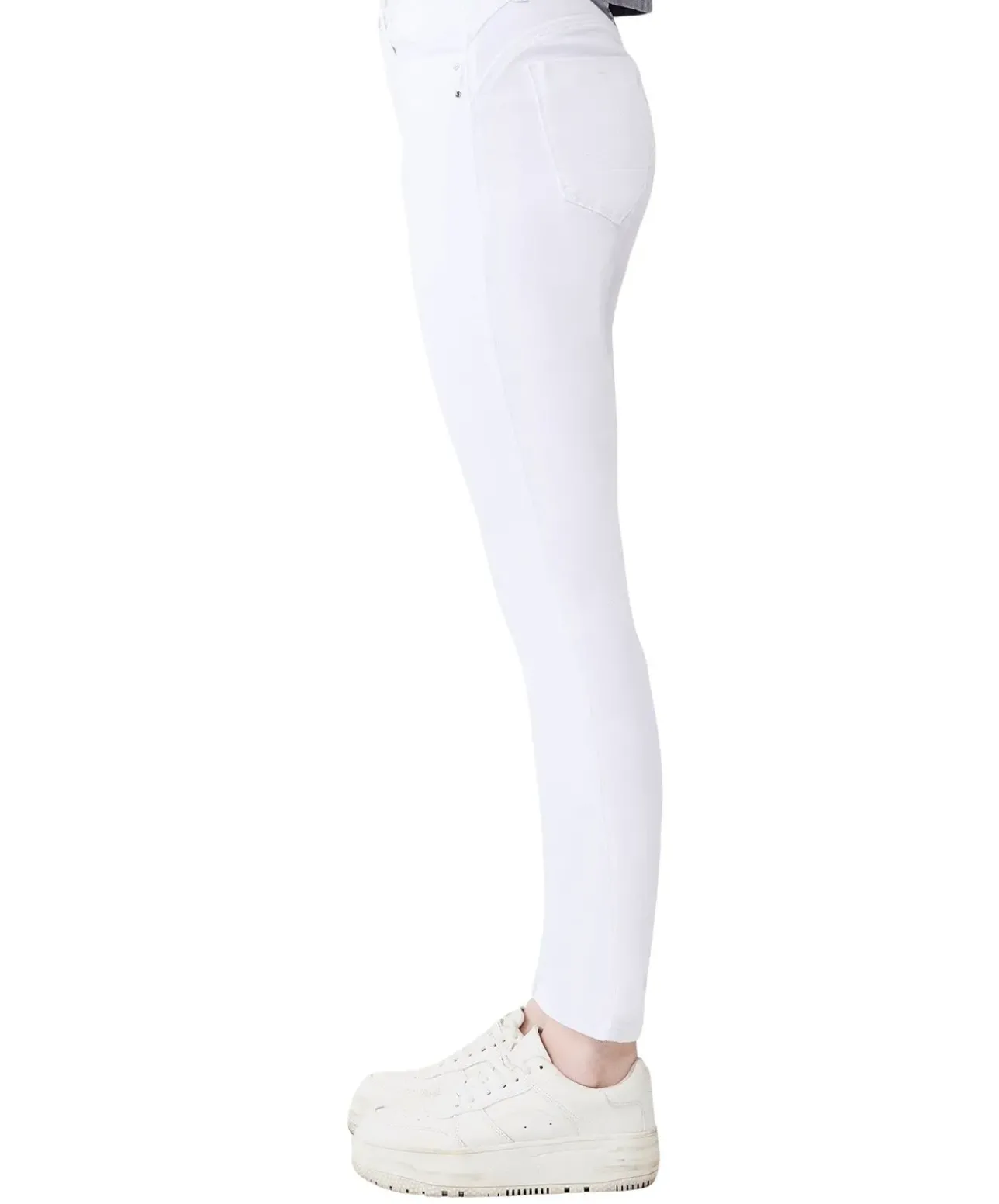 LTB Jonna B Skinny Jeans in Weiß mit hohem Bund