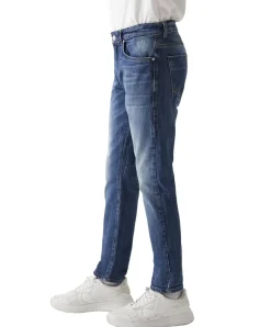 LTB Joshua Jeans Slim-fit in blauer Used Waschung