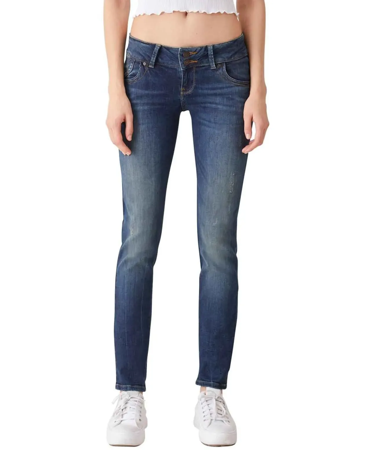 LTB Molly Jeans in dunklem Oxford