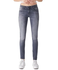LTB Nicole Damen Jeans in grauer Used Optik
