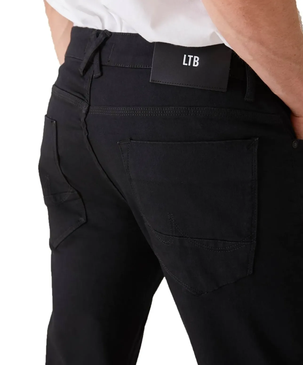 LTB Schwarze Jeans Joshua im Slim Fit