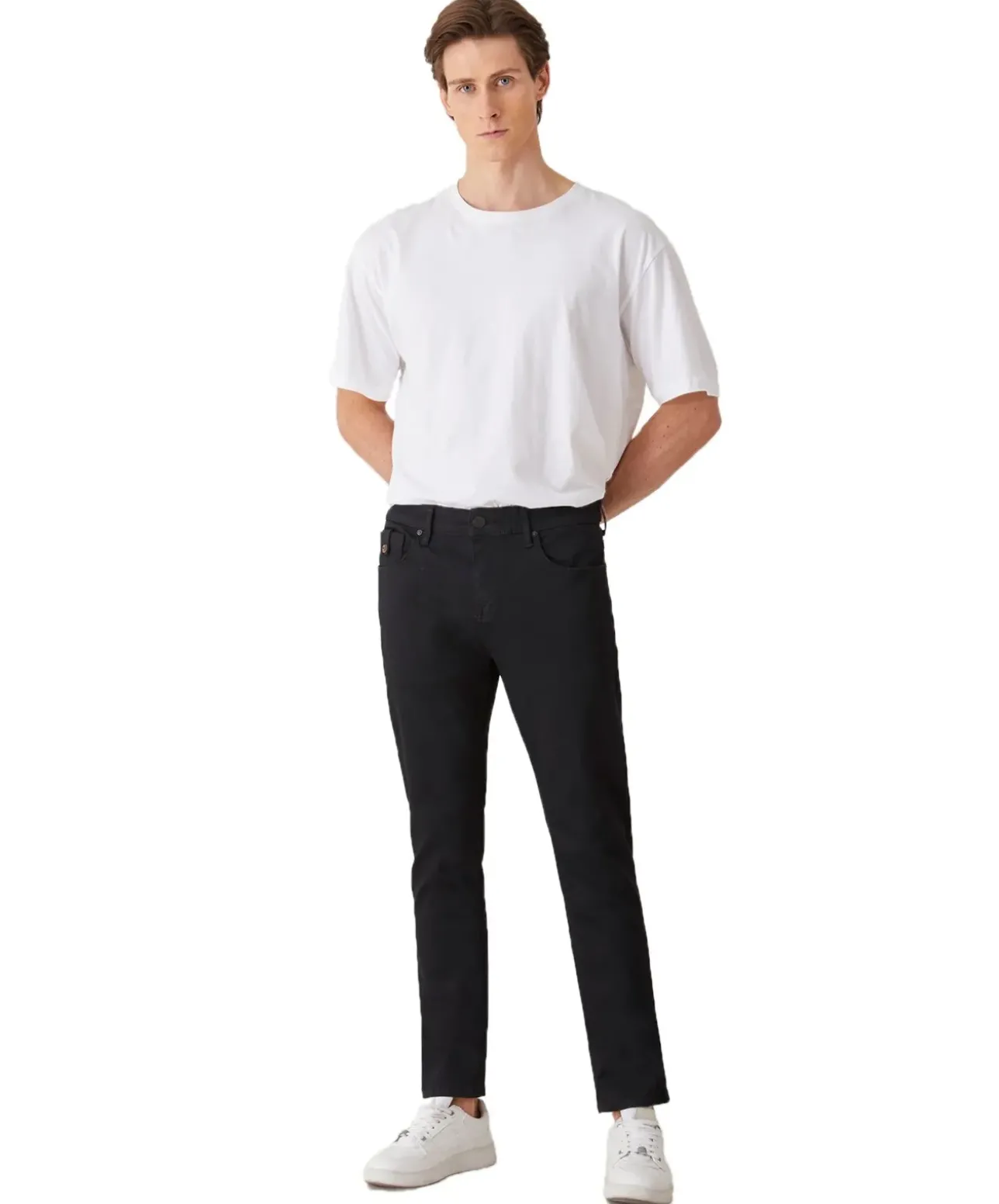LTB Schwarze Jeans Joshua im Slim Fit