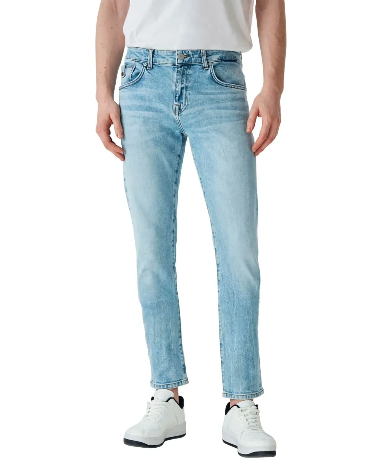 LTB Slim Fit Jeans Joshua in Bleached Used Waschung