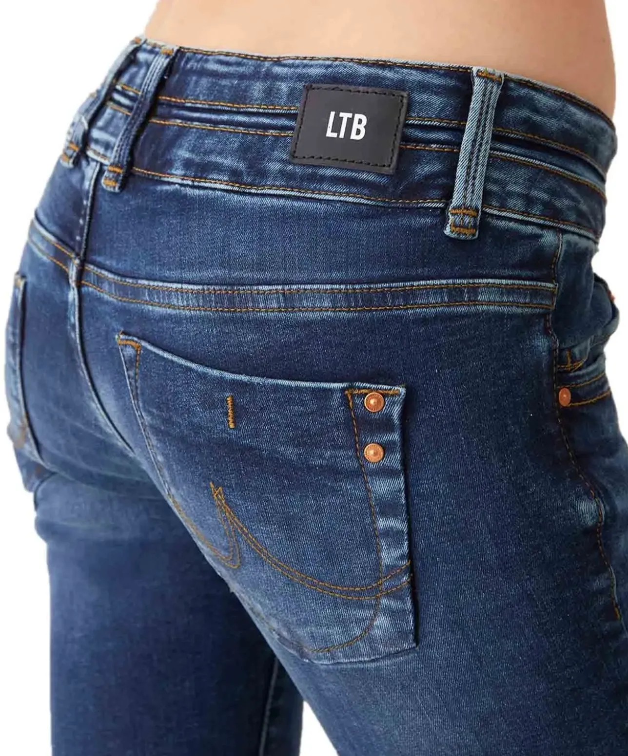 LTB Super Skinny Jeans Julita X in dunkelblauem Tessa