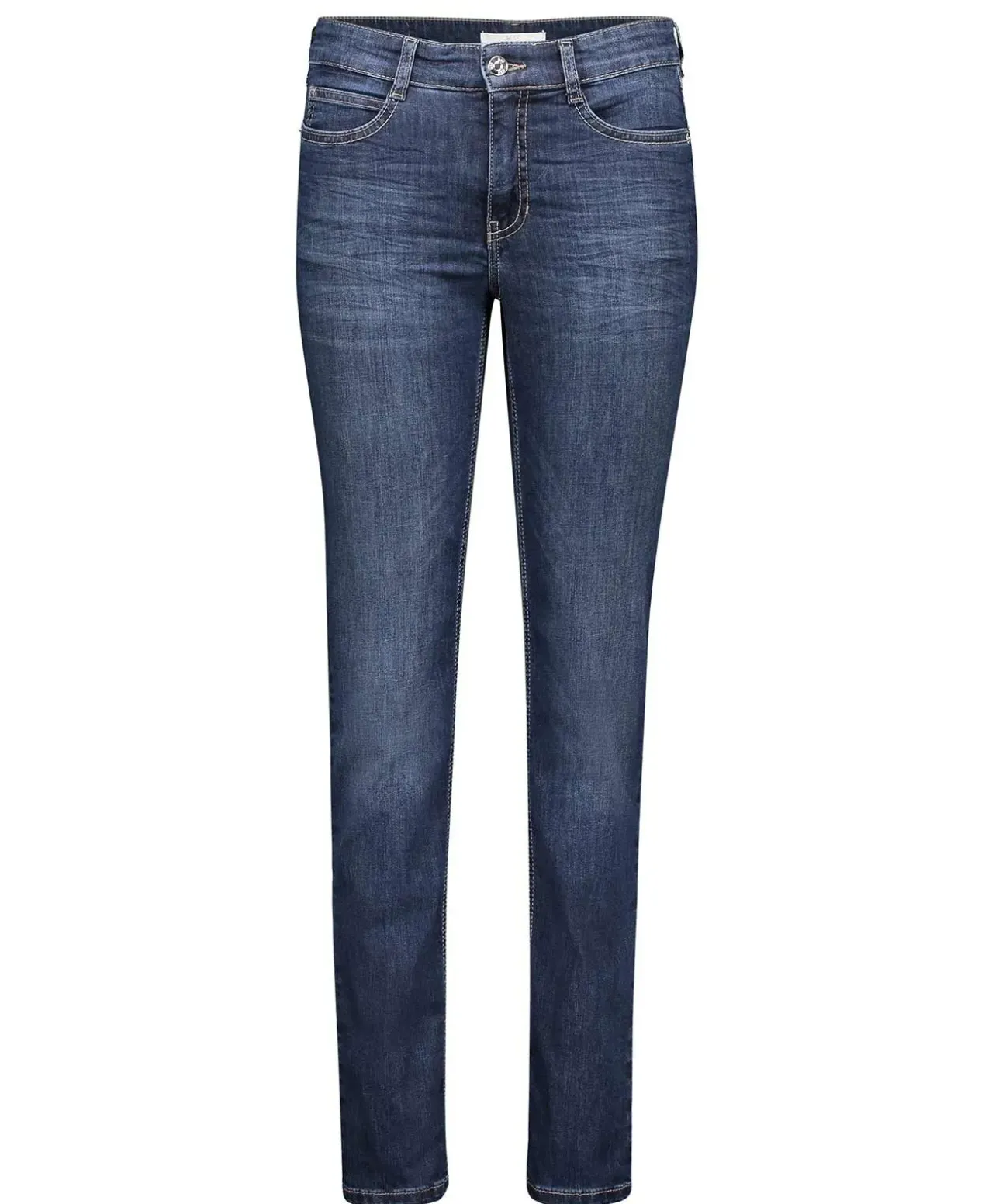 Mac Angela Jeans Slim Fit in New Basic Denim