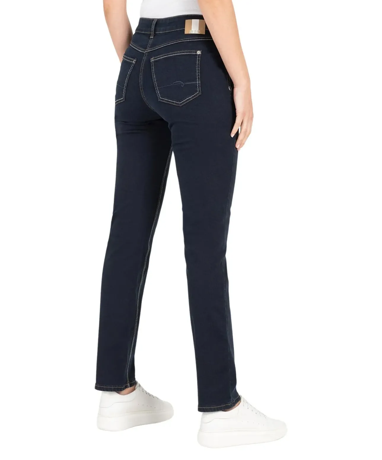 Mac Angela Jeans Slim Fit in Dark Rinsewash