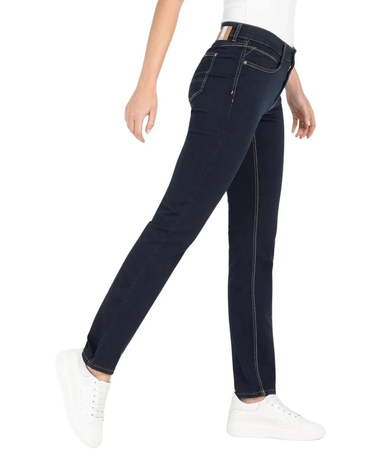 Mac Angela Jeans Slim Fit in Dark Rinsewash