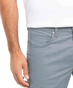 MAC Arne Hose mit Modern Fit im edlen Pepita-Look