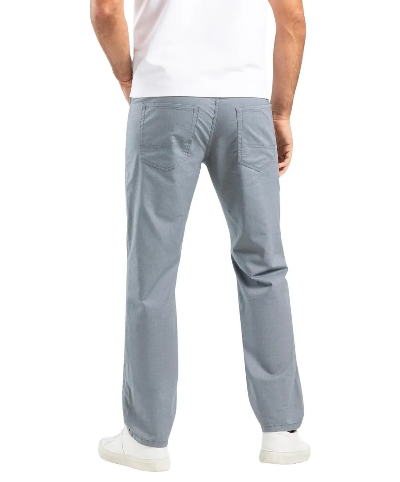 MAC Arne Hose mit Modern Fit im edlen Pepita-Look