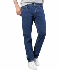 Mac Arne in Stone Washed Jeans mit geradem Bein