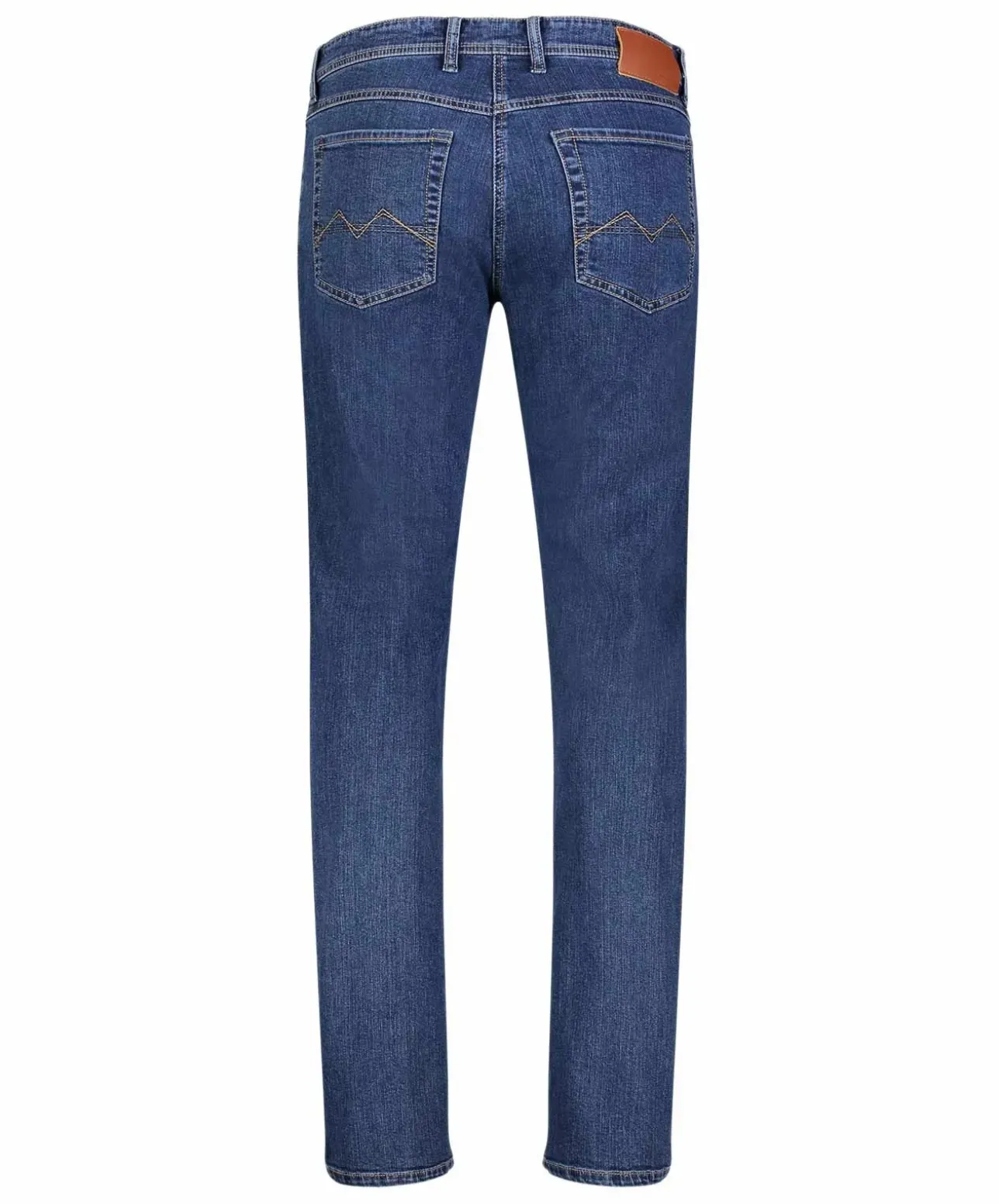 Mac Arne in Stone Washed Jeans mit geradem Bein