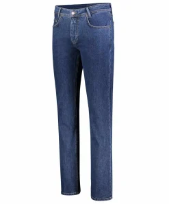 Mac Arne in Stone Washed Jeans mit geradem Bein