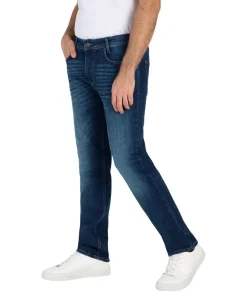 MAC Arne Jeans Modern Fit in dunkelblauer Waschung