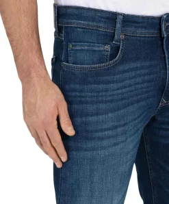 MAC Arne Jeans Modern Fit in dunkelblauer Waschung