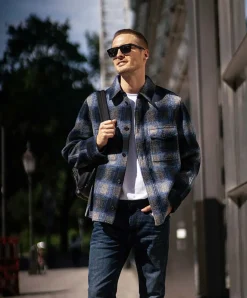MAC Arne Jeans Modern Fit in dunkelblauer Waschung