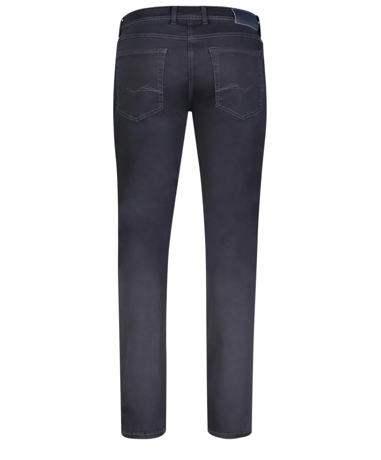 Mac Arne Pipe enge Jeans in Blue Black Waschung