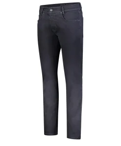 Mac Arne Pipe enge Jeans in Blue Black Waschung