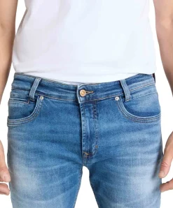 MAC Arne Pipe Jeans in History Blue mit Stretchkomfort