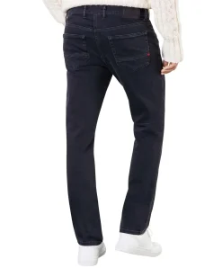 Mac Arne Pipe Jeans in schwarzer schmaler Beinform