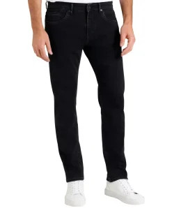 Mac Arne Pipe Jeans in schwarzer schmaler Beinform